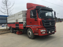 Shanqi New 4x2 broom sweeper truck