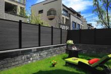 Wood Plastic Composite Outdoor WPC Fence Wall