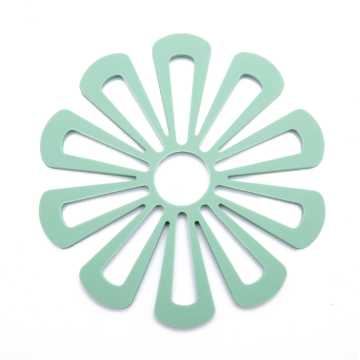 Groothandel European Style Flower Silicone Trivet Mats