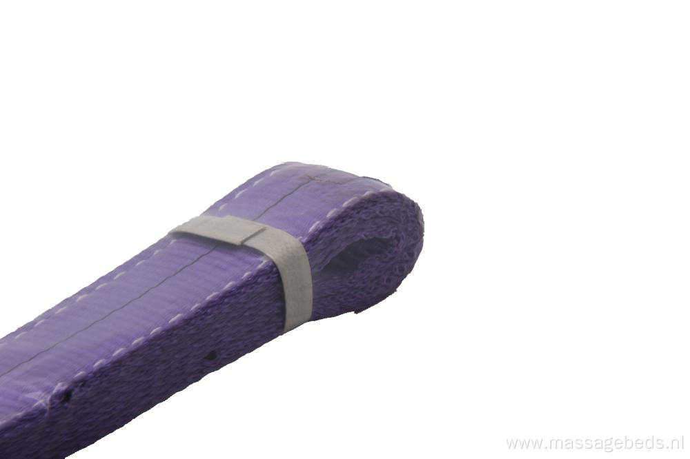 Purple Color Polyester Flat Webbing Sling