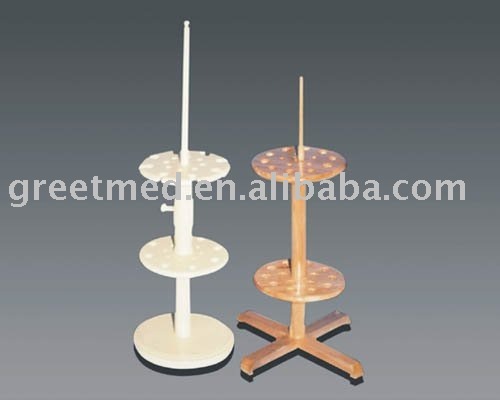 Pipette Stand, Wood Circular Pipette Stand