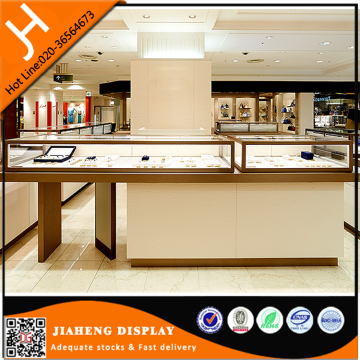Excellence Design Wood And Glass Used Jewelry Display Cases