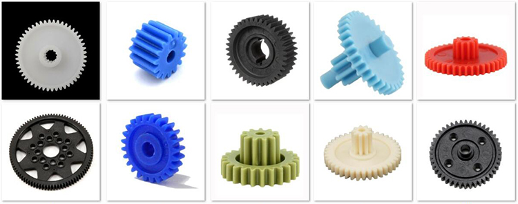 Custom Nylon Small Plastic Spiral Bevel Gear for Paper Shredder