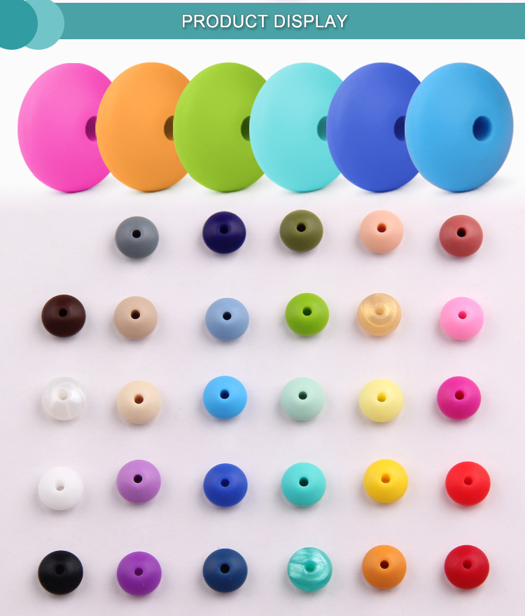 10mm Silicone Beads Bulk