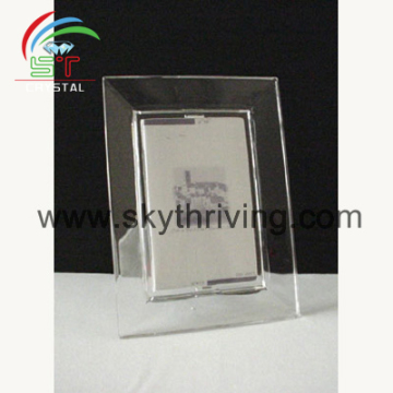 wholesale 4x6 picture frames crystal crafts new design glass photo frames