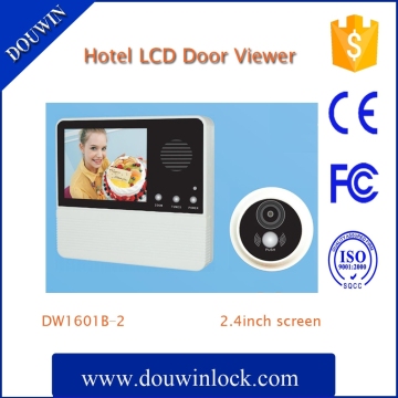 Door viewer digital peephole, wired video door bell, door eye hole camera
