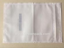 Bar Code Packing List Envelope With Zipper