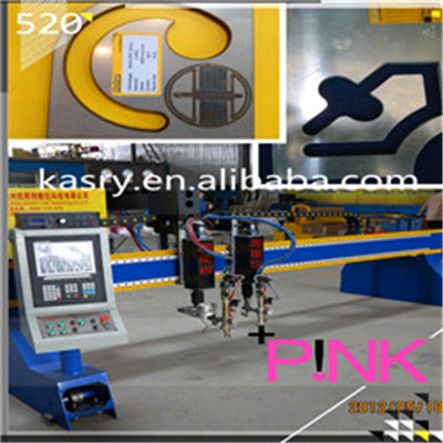 Plasma Gantry cnc flame cutting machine for metal