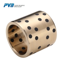 Bronze Graphite Sleeve Bushing - JDB Graphite Self-Lubricating Brass Bushing