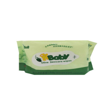 Organic Natural Baby Olive Skin Care Wipes