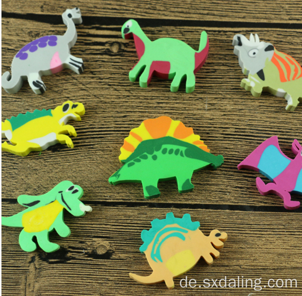 Kreativer Dinosaurier-Radiergummi für Kindergeschenk