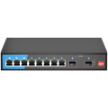 L2+ Switch cumprido Gigabit Full 2 ​​× SFP+ 8 × GE Portas