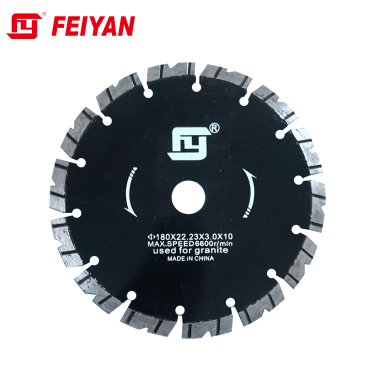 China laser welded diamond cutting disc for Granite stone