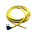 7/8 mini ładunku kąt prosty 5pin żółty kabel