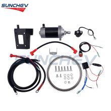 SUNCHEV Electric Starter Kit Suzuki 30hp For Suzuki 30hp(2 Stroke)