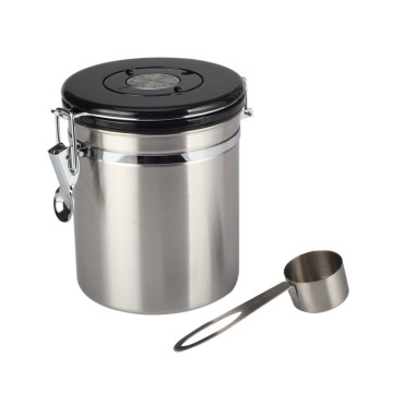 Stainless Steel Coffee Canister