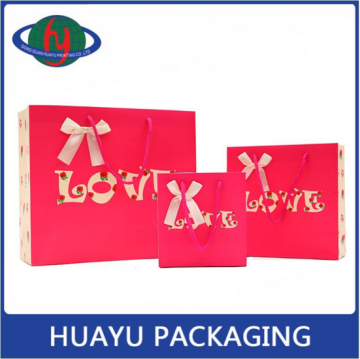 New Design Printing Logo Shopping Bag Paper