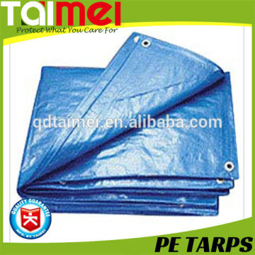 55gsm ~ 300gsm Waterproof PE Tarpaulin / Poly Tarps