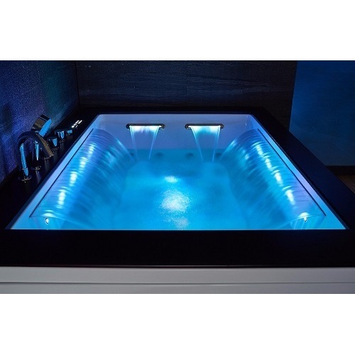 2 Person Acrylic Luxury Massage Bathtub with Light