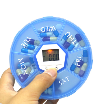 Pill Dispenser: Weekly Pill Reminder Box Organizer