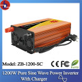 1200W DC para AC Inversor puro da onda de seno com carregador