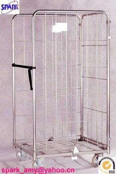 3-sides logistic table trolley