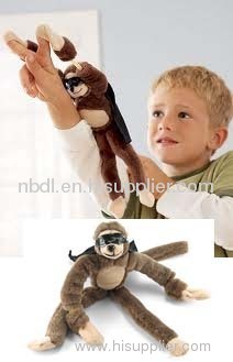 Soft Wool Flying Slingshot Monkey 