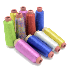 110G Silver and Gold Embroidery Thread: Metallic Yarn and MS Type Embroidery Threads
