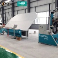 Linha de processamento de vidro isolante de prensa plana automática