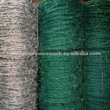 galvanized barbed iron wire or pvc coated barbed iron wire