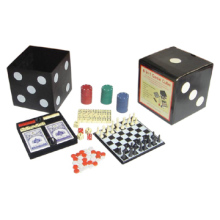 Small 6 in 1 Travel Game Set