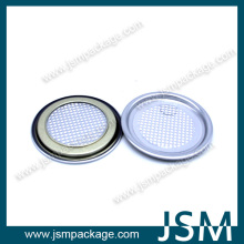 food grade aluminum airtight easy peel off lid for milk powder can