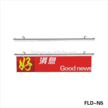 High quality supermarket poster pole poster plastic poster display stand