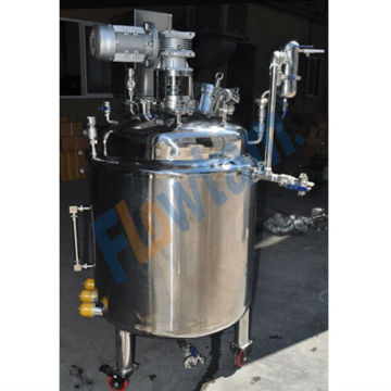 stainless steel mixing vessel