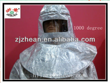 aluminum heat proof fire proof suit