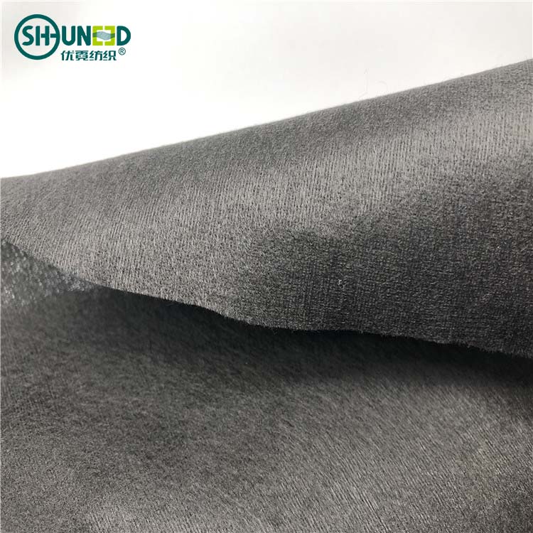 Anti-UV Charcoal Spunlace Nonwoven Fabric Facial Mask Sheet Bamboo carbon fiber Nonwoven Spunlace Material