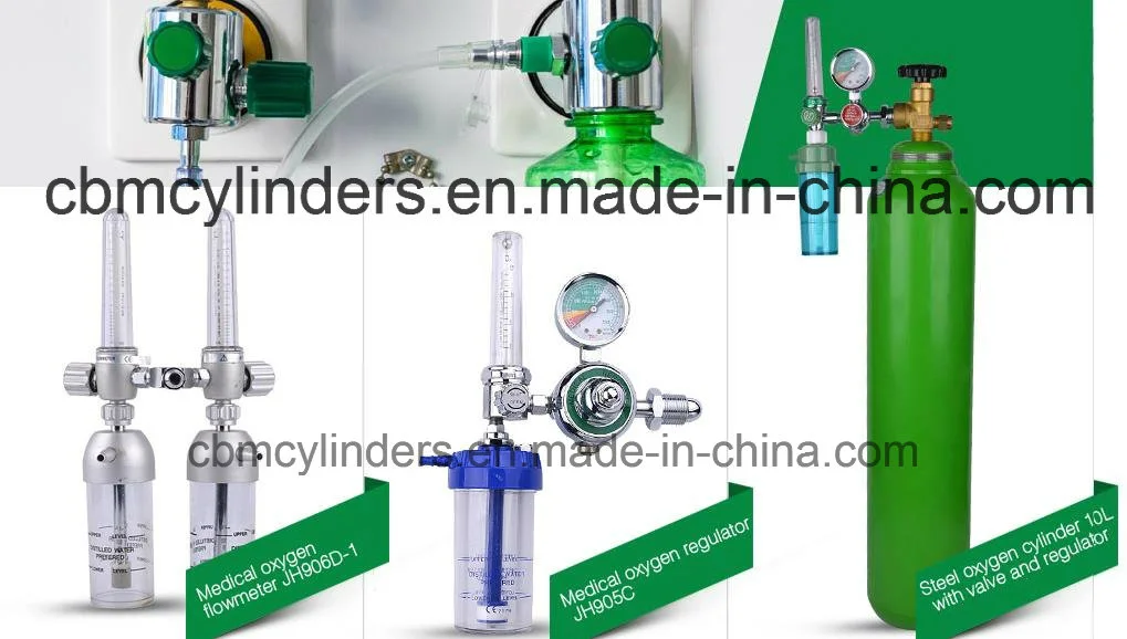 Medical Oxygen Breathing Cylinders 3.4L-5L-6.7L-10L-13.4L