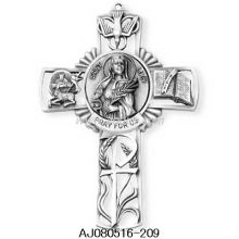 925 sterling silver cross pendant