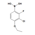 Ácido 3-cloro-4-etoxi-2-fluorofenilborónico N ° 909122-50-5