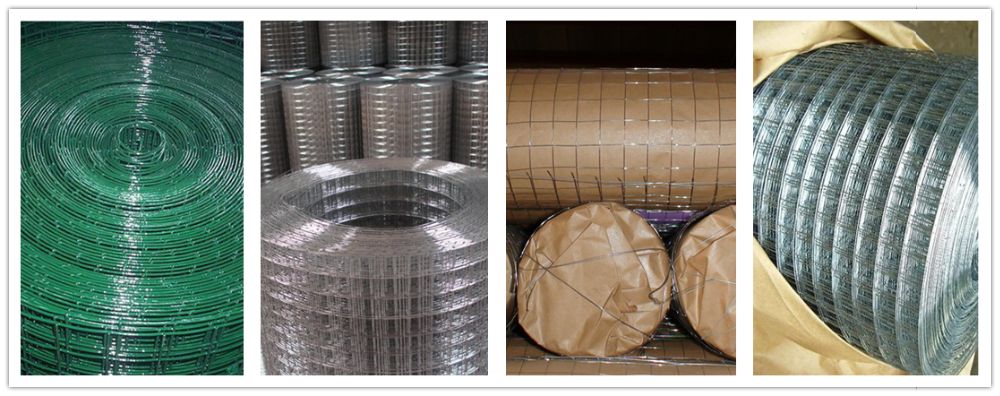 1/2" hot dip electro galvanized welded wire mesh For Protection and Construction