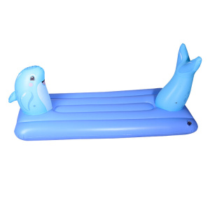 Dolphin Inflatable floating bed for adults or children