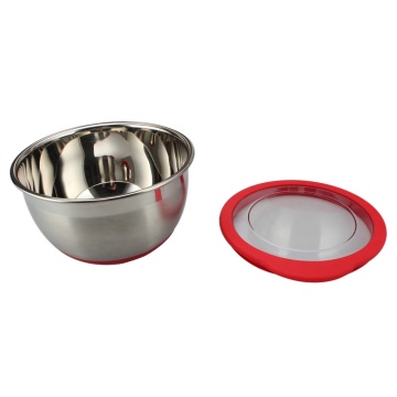 Stainless Steel Mixing Bowl With Silicone Base