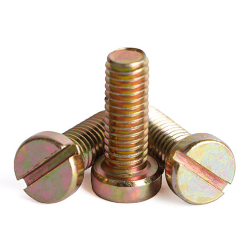 Color Zinc Slotted Cylinder Head Bolt