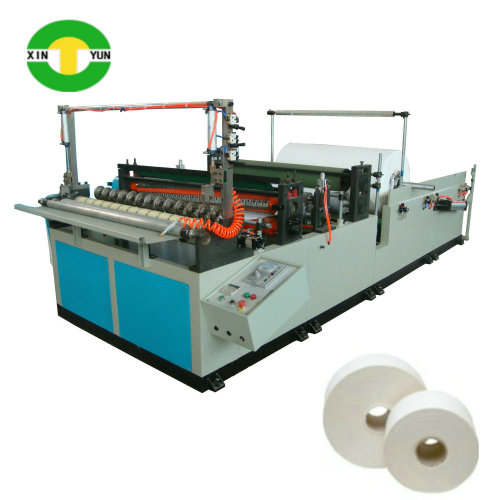 Automatic Jumbo Roll Toilet Paper Slitting and Rewinding Machine