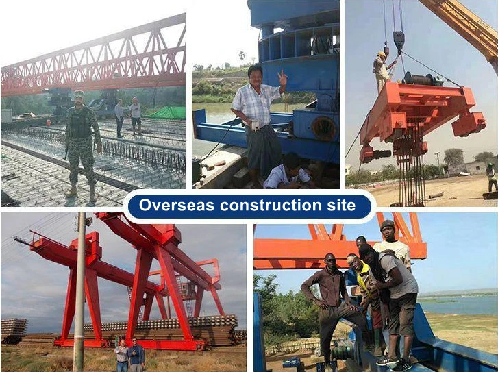 Steel Material Fixed Height Gantry Crane 2t 5m with Chain Hoist