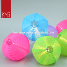 Direct manufacture sale colorful hanging craft spring lantern outdoor
