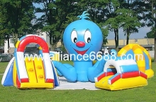 Octupus fun city inflatable sport inflatable game
