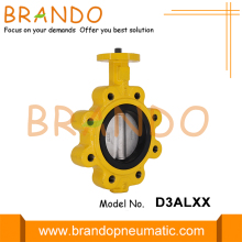 Lug Type Headless Butterfly Valve Carbon Steel