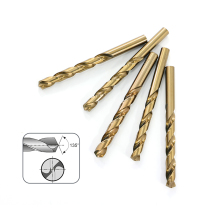 High Speed Steel HSS Co 5% M35 Drill Bit Set: 1mm to 16mm Cobalt Twist Drills for Metal and Steel