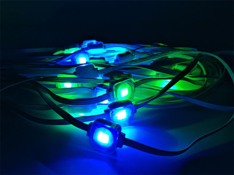 outdoor decorations  christmas lights pixel IP67 dmx512  waterproof 24v led eave light